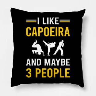 3 People Capoeira Pillow