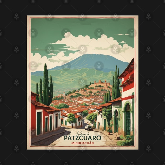 Patzcuaro Michoacan Mexico Vintage Tourism Travel by TravelersGems