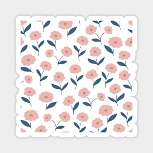 Flowers Pattern Magnet