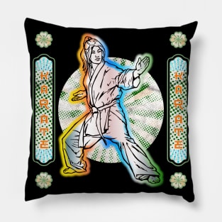 Karate Martial Arts Japanese Fighter 682 Pillow