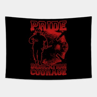 Fireman Pride Tapestry