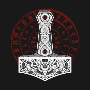 Mjölnir Odin Valhalla T-Shirt