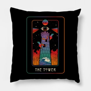 TAROT - THE TOWER Pillow