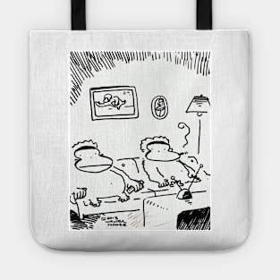 Couch Potato Apes Tote