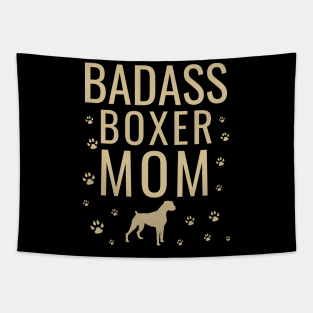 Badass boxer mom Tapestry