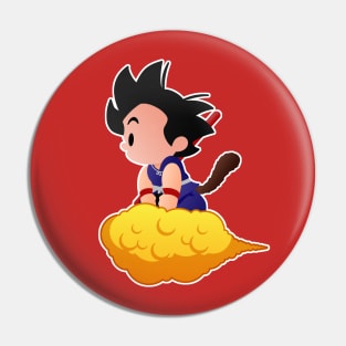 Kid Goku Crossing Pin