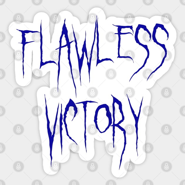 Flawless Victory | Mortal Kombat | Mortal Kombat 11 Sticker for Sale by  surik