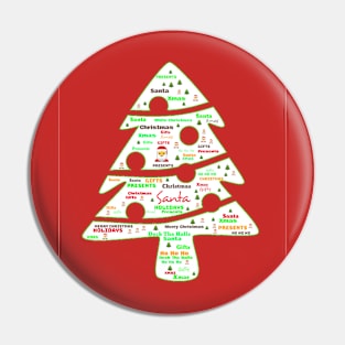 Small Xmas Tree Pin