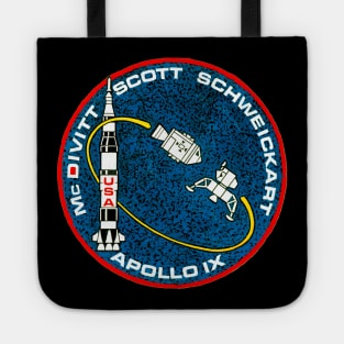 Apollo 9 mission Patch Tote