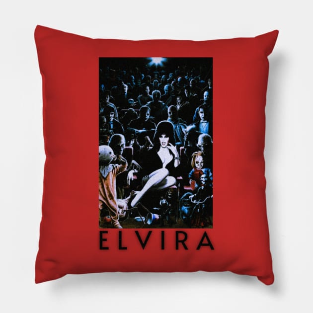 Princess of Darkness Elvira Pillow by hot_issue