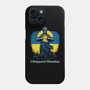 I Support Ukraine Phone Case