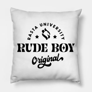 Rasta University Rude Boy Original Reggae Pillow