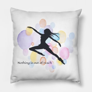 colorful dance design Pillow