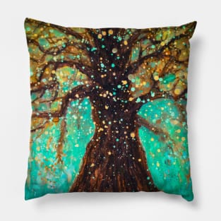 Magical mother tree Pillow