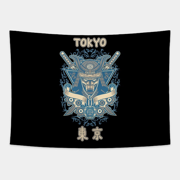 Tokyo 東京 Japan Tapestry by LiquidLine