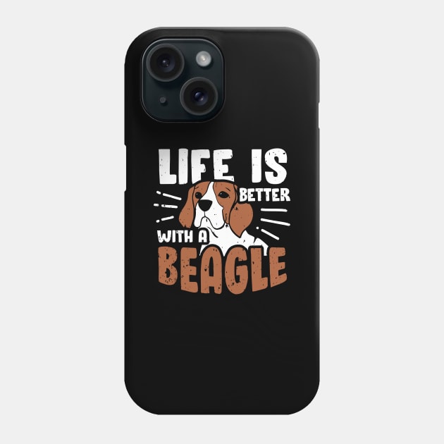 Beagle Dog Lover Mom Dad Gift Phone Case by Dolde08