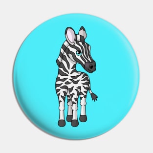 Zany Zebra Pin