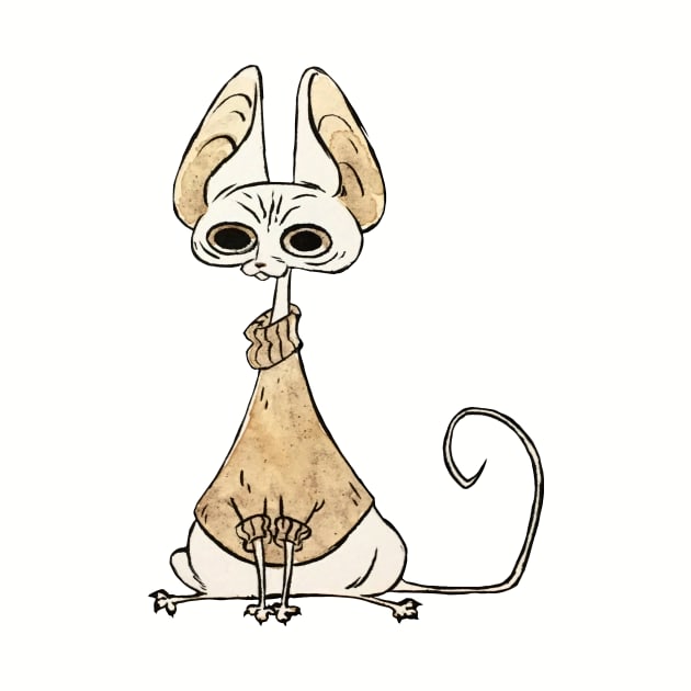 Sphynx Cat by NatSmall