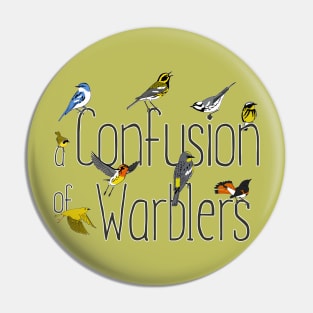 Collective Nouns - Warblers Pin