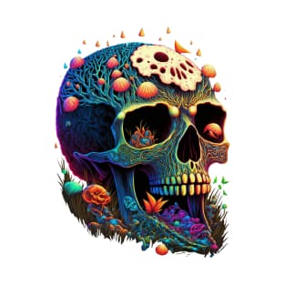 Psychodelic skull T-Shirt