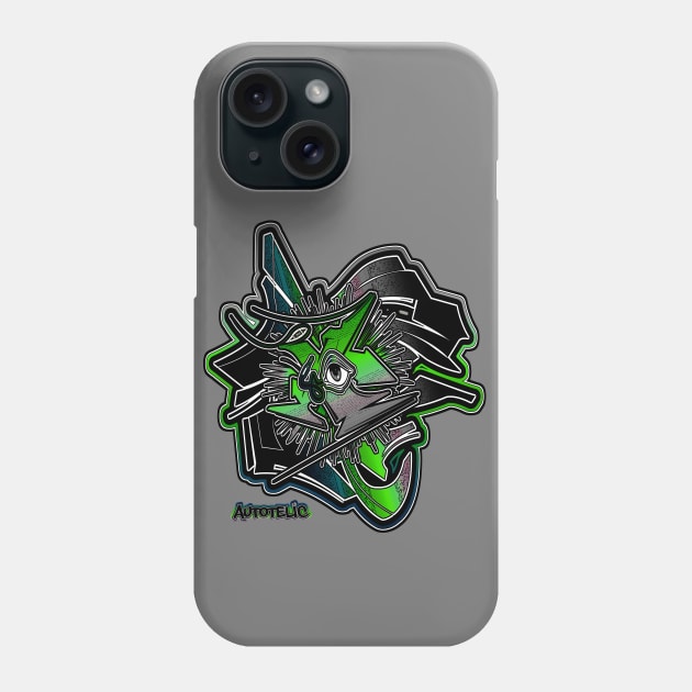 Autotelic-Graff-PlugIN Phone Case by AutotelicArt