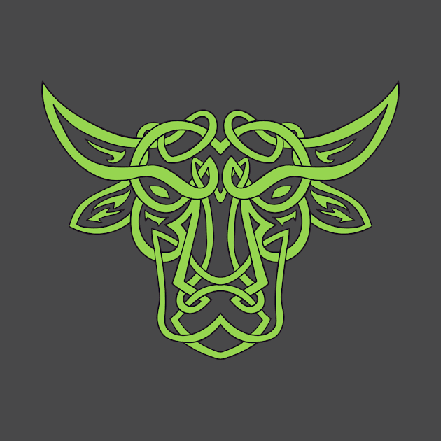 Celtic Bull by She Gets Creative