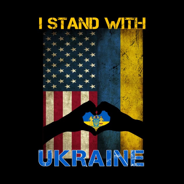 Ukraine support Flag by Rosiengo