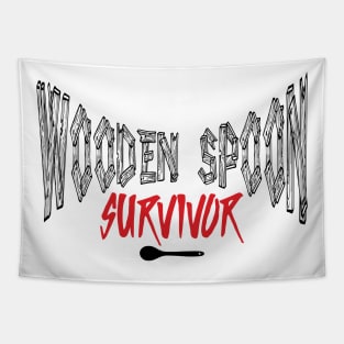 Wooden Spoon Survivor v4 Tapestry