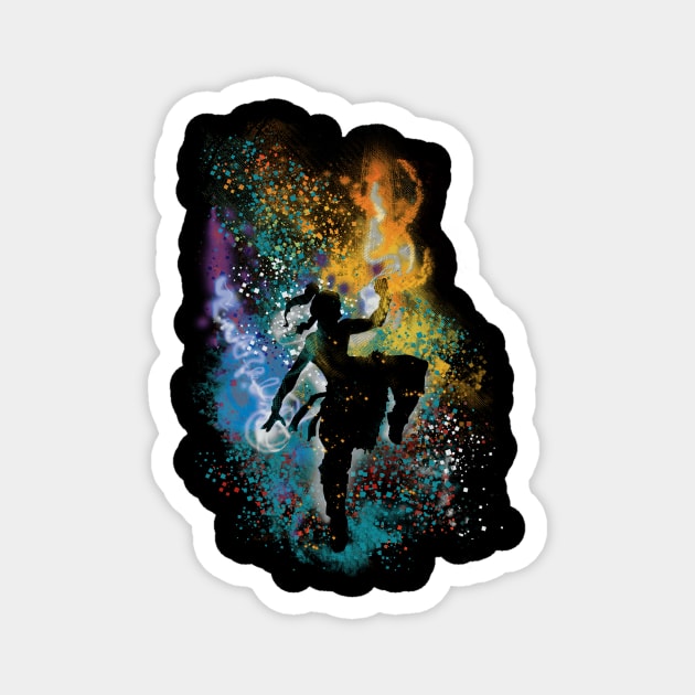 dancing with elements Magnet by kharmazero