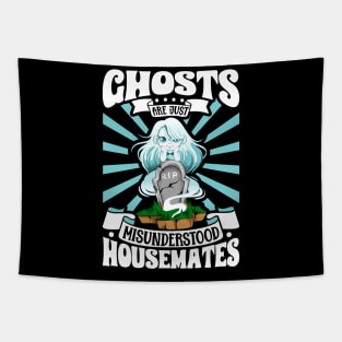 Ghosts are just housemates - Ghost hunting Tapestry