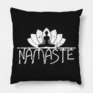 intage Namaste Lotus Girl’s Ruffle Pillow