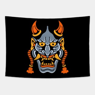 Hannya mask Tapestry