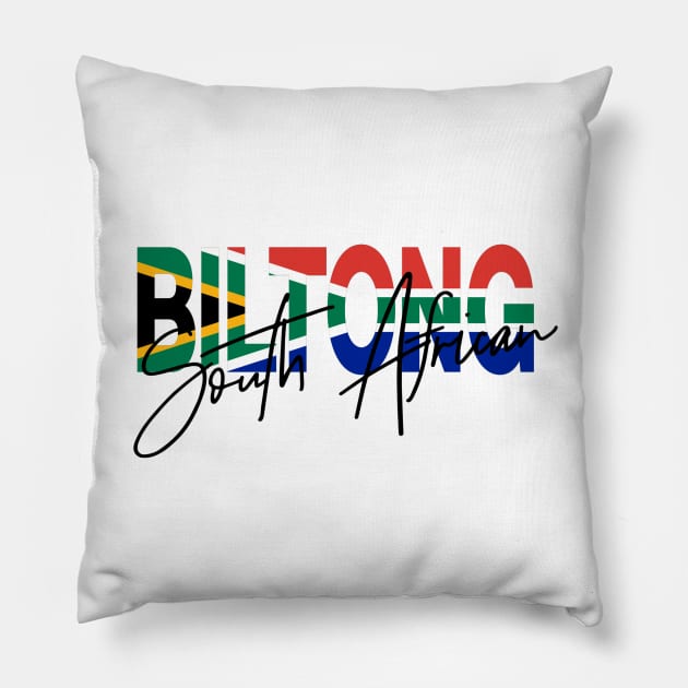 Biltong South African Pillow by KindlyHarlot