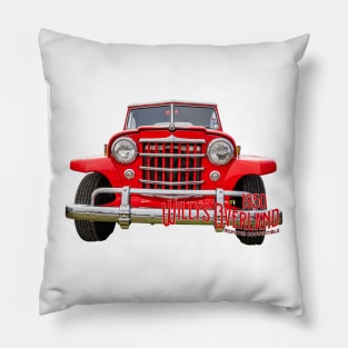 1950 Willys Overland Jeepster Convertible Pillow