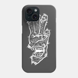 THREE FINGER MONSTER TASTY TREATS DESIGN T-shirt STICKERS CASES MUGS WALL ART NOTEBOOKS PILLOWS TOTES TAPESTRIES PINS MAGNETS MASKS T-Shirt Phone Case