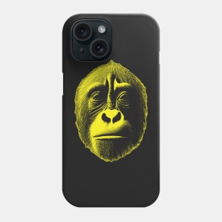 Graphic Yellow Big Bondo Bili Ape Face Phone Case