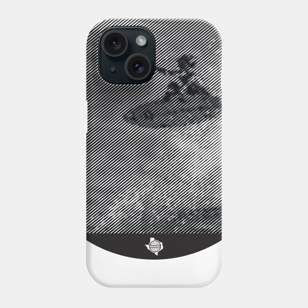 Texas Style Lone Surfer Phone Case by CamcoGraphics