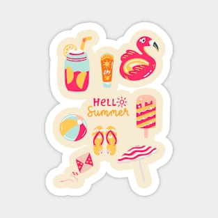 Summer Holiday Magnet