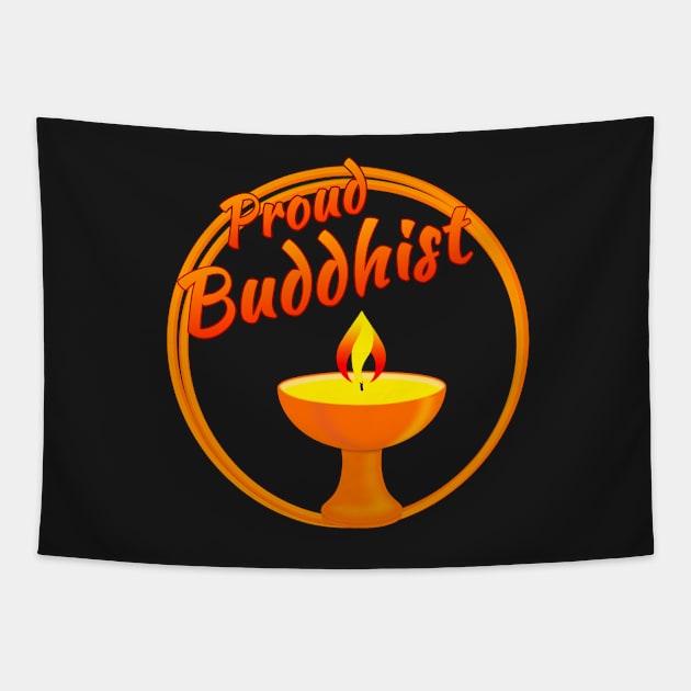 Proud Buddhist Tapestry by IAmUU