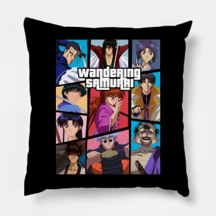 Wandering Samurai Pillow