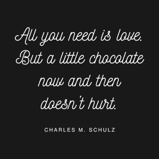 All you need is chocolate T-Shirt