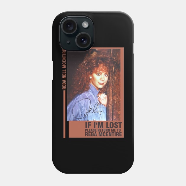 Reba Retro Phone Case by edongskithreezerothree