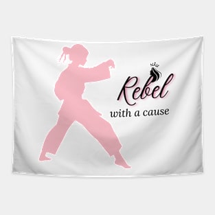 Rebel with a Cause Tapestry