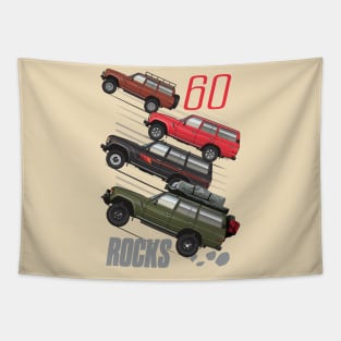 60 Rocks Tapestry