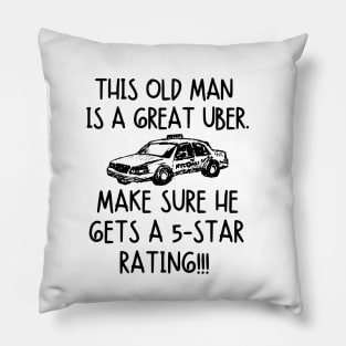 Never underestimate this old man! Pillow