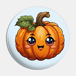 Cute Happy Pumpkin 005 Pin