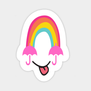 Happy Rainbow Magnet