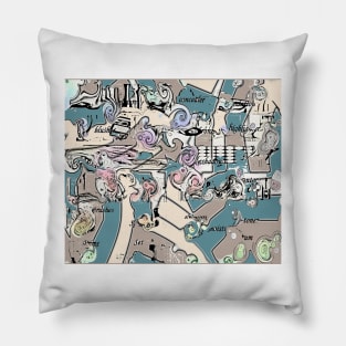 Abstract Pattern from AVonbywhacky Pillow