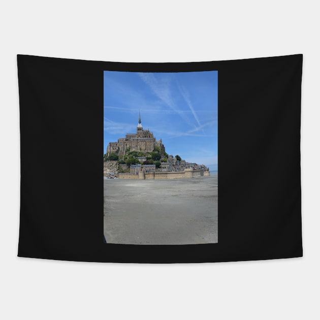 Mont Saint-Michel - the real castle inspiration for Tangled Tapestry by tziggles