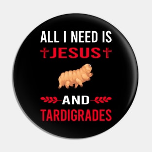 I Need Jesus And Tardigrade Tardigrades Tardigrada Water Bear Bears Waterbear Moss Piglet Piglets Pin